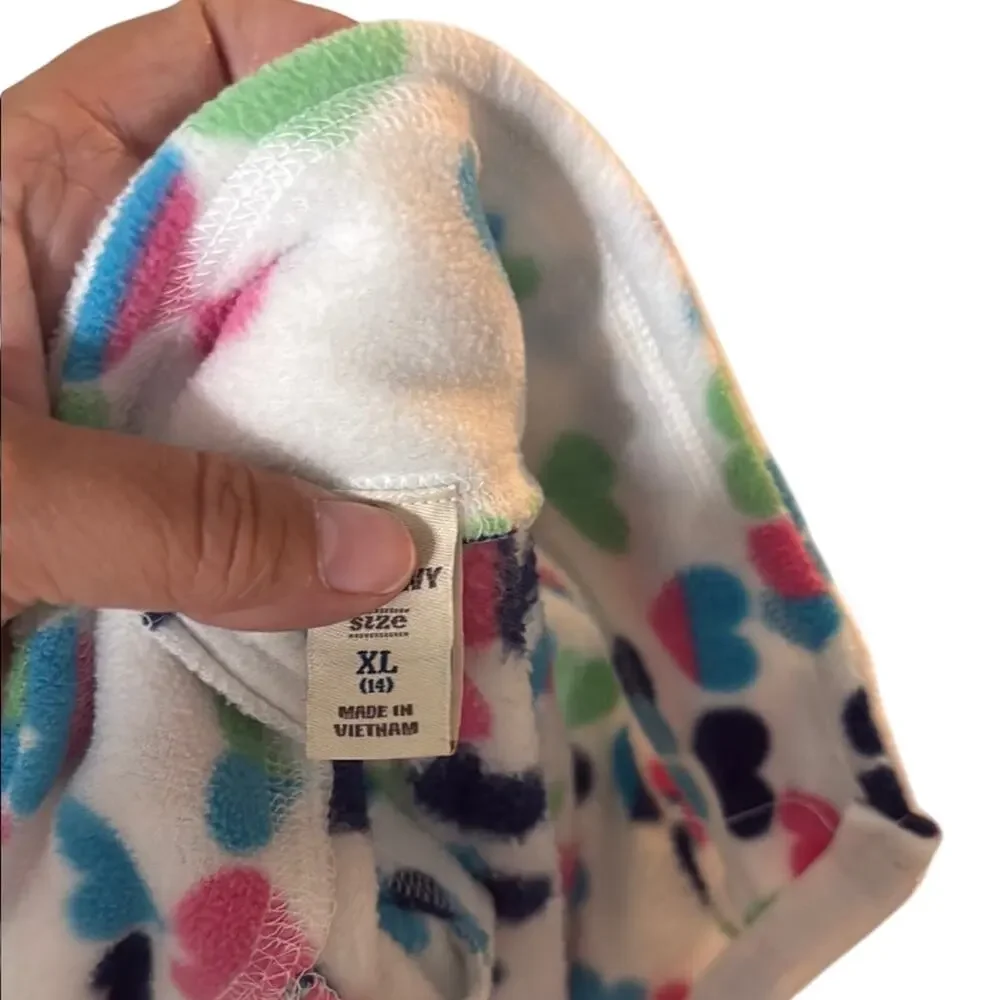 Colorful‎ Heart Pattern Kids Vest Girls XL Old Navy